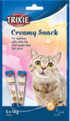 Лакомство для кошек Creamy Snacks рыба и курица без глютена и сахара 21век