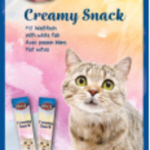 Лакомство для кошек Creamy Snacks рыба и курица без глютена и сахара 21век