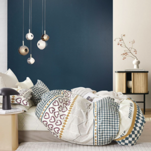 Комплект постельного белья Сатин Creative 1.5сп / СК-222 21век