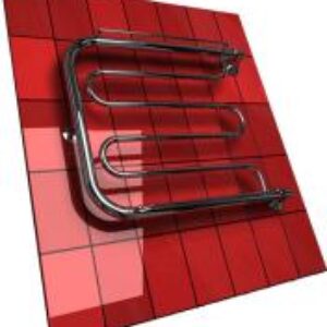 Полотенцесушитель водяной D12 с полочкой 60/80 (1") 21век