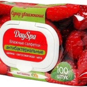 Влажные салфетки Антибактериальные Малина 21век