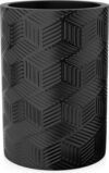 Стакан для зубной щетки и пасты Delicate Black FOR-DLB044 21век