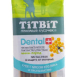 Лакомство для собак Dental+ Снек с мясом кролика / 13984 21век