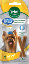 Лакомство для собак Dental Norm Палочки жевательные для мелких пород / 10161002 21век