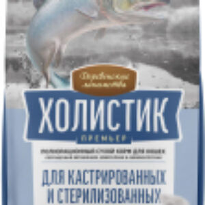 Сухой корм для кошек Для кастрированных и стерилизованных с лососем 21век