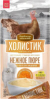 Лакомство для кошек Холистик Нежное пюре индейка с икрой летучей рыбы 21век
