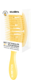 Расческа-массажер Detangler Wet & Dry Rectangular Mango / 14-2030 21век