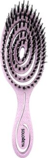 Расческа Detangling with natural boar bristle Lilac / 14-2080 21век
