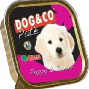 Влажный корм для собак Dog&Co Puppy&Junior паштет 21век