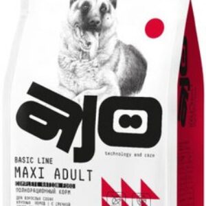 Сухой корм для собак Dog Maxi Adult с гречкой для взрослых собак крупных пород 21век