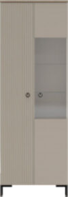 Шкаф с витриной Domenica REG1D1W 21век