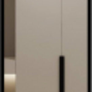 Зеркало Надверное 35x110 в раме / DK235.CHE 21век