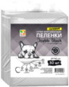 Одноразовая пеленка для животных Double Black PFA102C-10UP 21век
