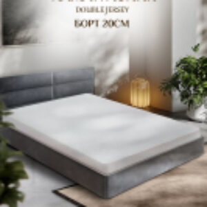 Наматрасник защитный Double Jersey 90x200x20 21век