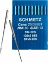 Набор игл для промышленной швейной машины DPx5 80 SES Sch-10 21век