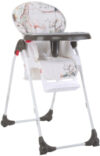 Стульчик для кормления Dulce White Africa / 10100452318 21век