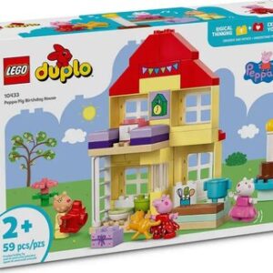 Конструктор Duplo Свинка Пеппа Дом для празднования Дня рождения 10433 21век