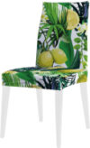 Чехол на стул Лимоны и тропики / dvcc_31935 21век
