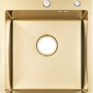 Мойка кухонная Eco AR PVD Nano 45x50 21век