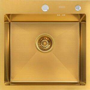 Мойка кухонная Eco AR PVD Nano Decor 50x50 21век