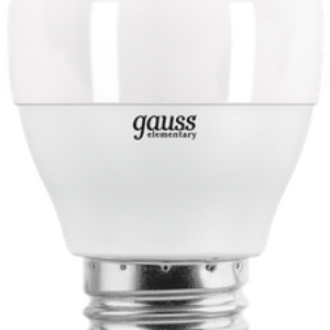 Лампа Elementary Шар 10W 710lm 3000K Е27 LED / 53210 21век