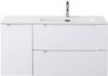 Тумба с умывальником ETNA-1000-2C-1A-SO-BL-R + BB1000ETL-L 21век