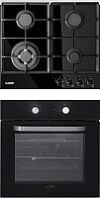 Комплект встраиваемой техники EXO-303 + PFH640STGB-E/B 21век