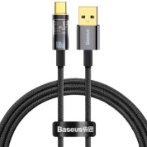 Кабель Explorer Series Auto Power-Off USB to Type-C 100W / CATS000201 21век