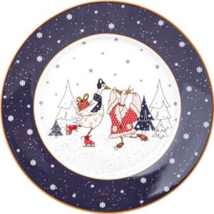 Тарелка столовая обеденная Family Christmas 425-117 21век