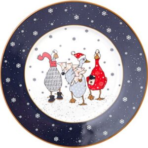 Тарелка закусочная (десертная) Family Christmas 425-122 21век