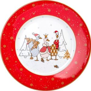 Тарелка закусочная (десертная) Family Christmas / 425-159 21век
