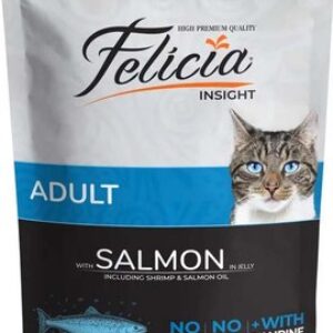 Влажный корм для кошек с лососем 21век