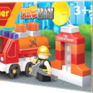 Конструктор Fireman Пожарная машина с цистерной / 738 21век