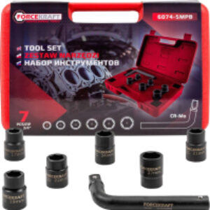 Набор головок слесарных FK-6074-5MPB 21век