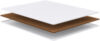 Наматрасник ортопедический Flat Hard 190x200 21век