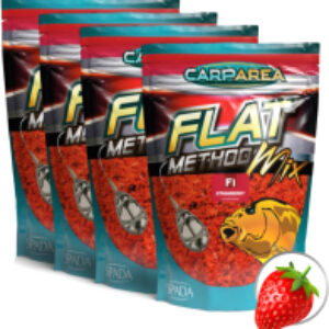 Набор для прикормки Flat Method-F1 клубника 21век