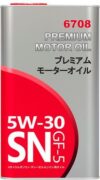 Моторное масло Premium motor oil 5W30 / FF6708-4ME 21век