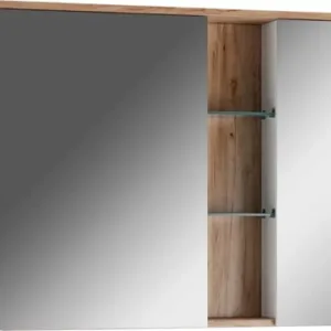 Шкаф с зеркалом для ванной Fortuna 80 / DF3106HZ 21век