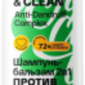 Шампунь-кондиционер для волос Fresh&Clean 2в1 против перхоти 21век