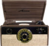 Проигрыватель виниловых пластинок Fusion Dark Wood c Bluetooth и FM-радио / FSN-01-DW 21век