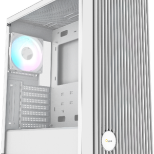 Корпус для компьютера Gamma C70 ARGB / Gamma-C70-WHG400XX-GL 21век