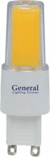Лампа GLDEN-G9-10-COB-220-4500 / 661652 21век