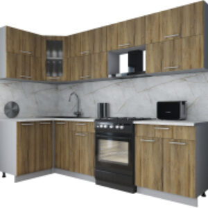 Кухонный гарнитур Мила Gloss 60-12x27 21век