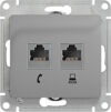 Розетка Glossa GSL000385 21век