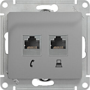 Розетка Glossa GSL000385 21век