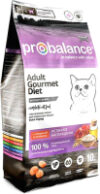 Сухой корм для кошек Gourmet Diet Adult с говядиной и ягненком 21век