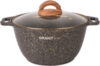 Кастрюля Granit Ultra Black-Gold кгбг32а 21век