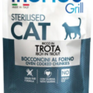 Влажный корм для кошек Grill для стерилизованных кошек с форелью 21век