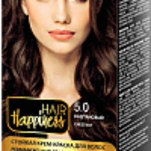 Крем-краска для волос Hair Happiness стойкая тон № 5.0 21век