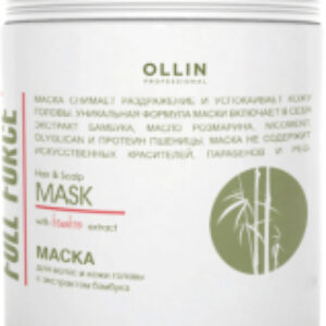 Маска для волос Hair & Scalp Purfying Очищающая с экстрактом бамбука 21век